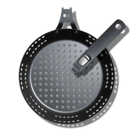 Outdoor 10" Perforated Carbon Steel Pan - US 4915