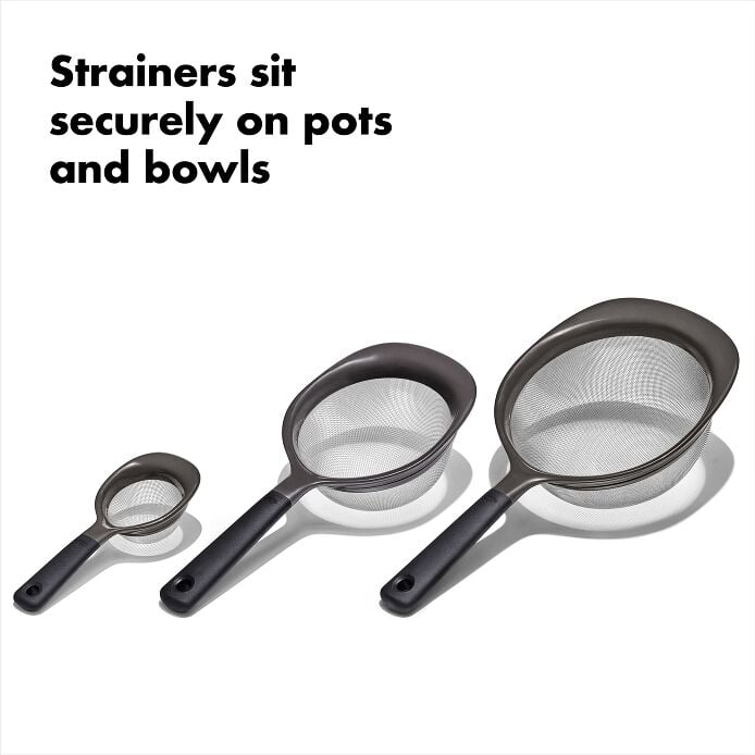 OXO Good Grips 3 Piece Strainer Set - US 9984