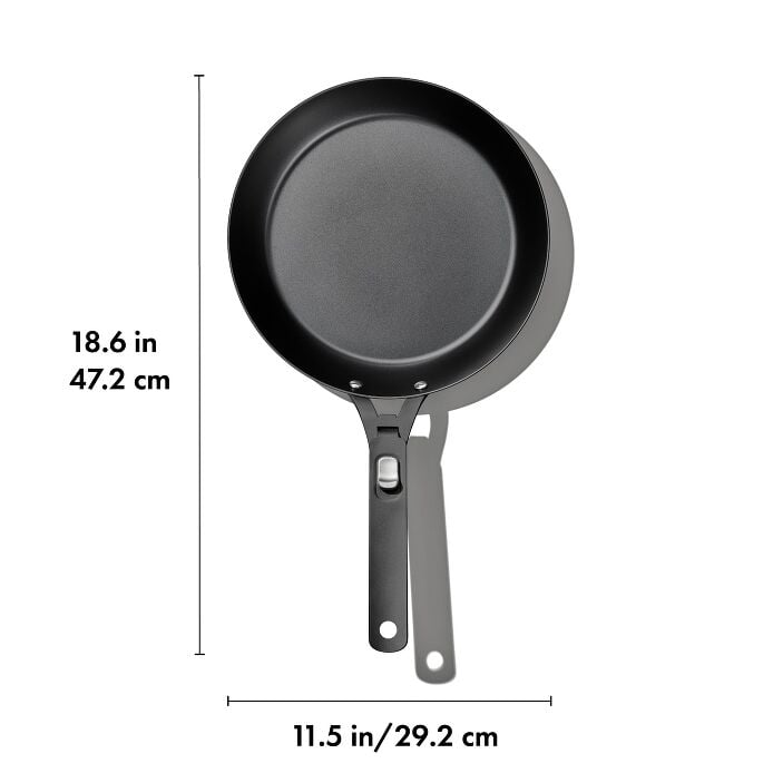 Carbon Steel With Removable Handle 10in Pan - US 5848