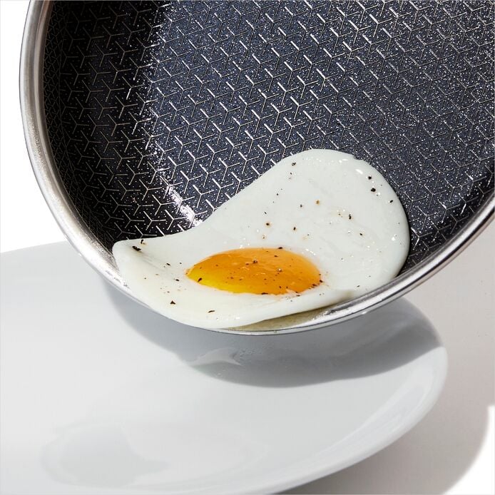 Trident Hybrid Non-Stick Stainless Steel 12 in Fry Pan - US 4583
