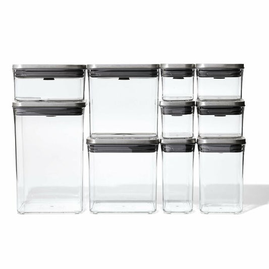 Steel 12-Piece POP Container Set - US 0104