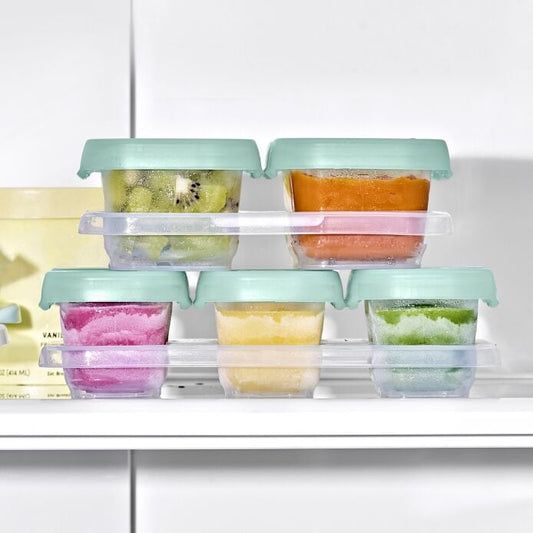 12-Piece Baby Blocks Food Storage Container Set - Opal - US 4112