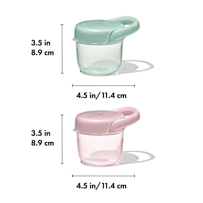 Tot Snack Cup with Lid – 2 Pack - US 6594