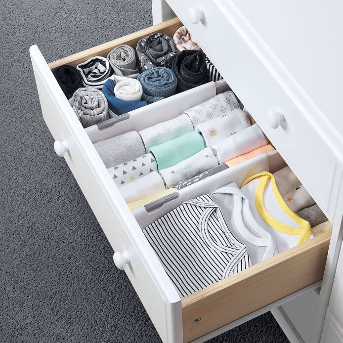 OXO TOT Expandable Dresser Drawer Divider - 4 Pack - US 6053