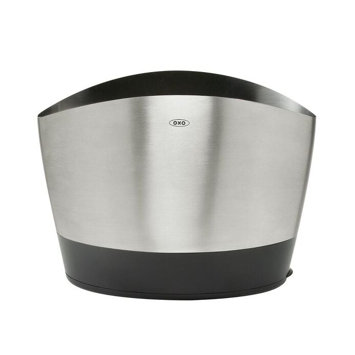 Stainless Steel Utensil Holder - US 9228