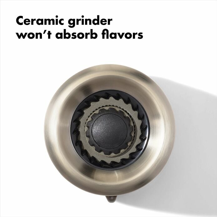 Contoured Mess-Free Pepper Grinder - US 2129