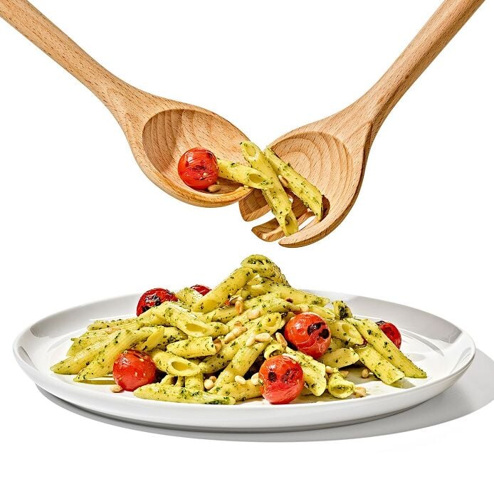 Beechwood Salad Servers – 2-Piece Set - US 9048