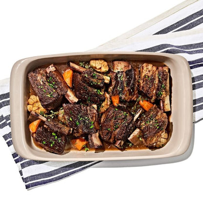 3 Qt Rectangular Stoneware Baking Dish - Storm Blue - US 5936