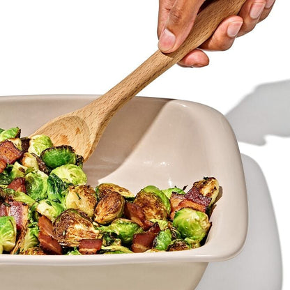 2 Qt Square Stoneware Baking Dish - Biscuit - US 2326