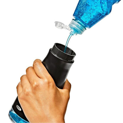 Stainless Steel Soap Dispenser - Black - US 7855