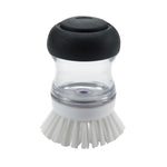 Soap Dispensing Palm Brush - US 5675