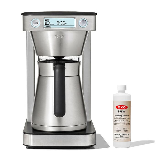 12-Cup Coffee Maker with Podless Single-Serve Function & Descaling Solution Bundle - US 5557