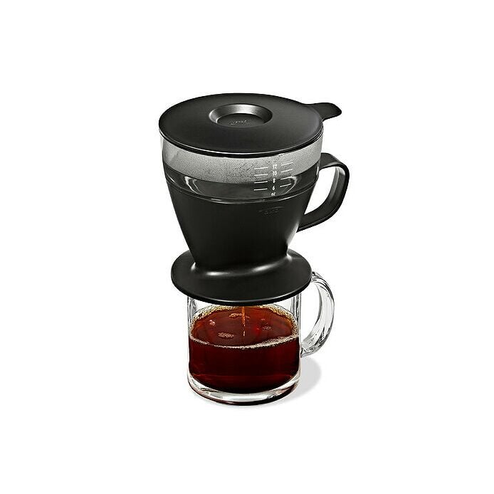 Pour Over Coffee Maker with Water Tank - Matte Black - US 2638
