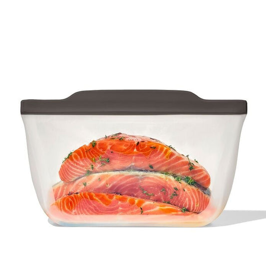 Outdoor Silicone Reusable Stand Up Bag Half Gallon (64 oz) - US 8803
