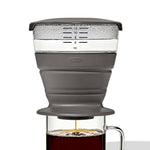 Collapsible Pour-Over with Storage Case - US 7207