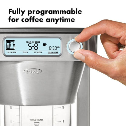 12-Cup Coffee Maker with Podless Single-Serve Function - US 0333