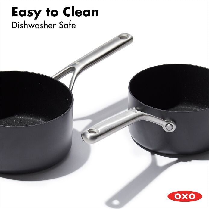 Ceramic Professional Non-Stick 4-Piece Saucepan Set - US 5456