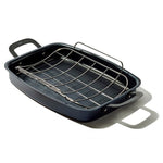 Carbon Steel Obsidian Series Roaster with Rack - US 5511