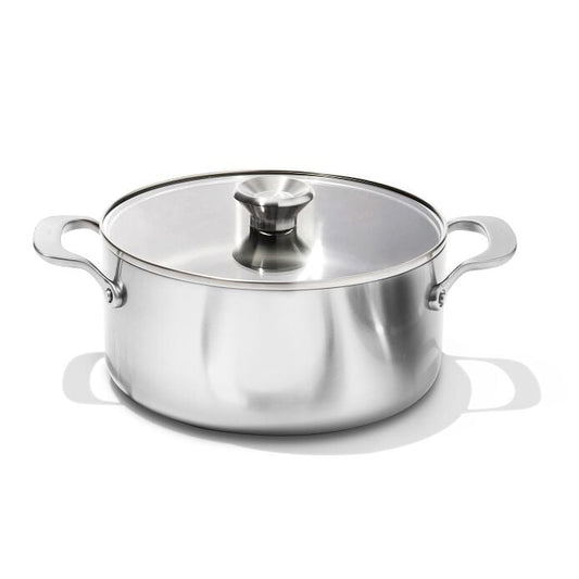 Stainless Steel Mira Series 5.2qt Casserole And Lid - US 6333