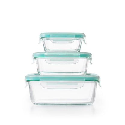 OXO Good Grips 12 Piece Smart Seal Glass Container Set - US 5539