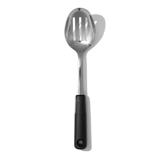 Stainless Steel Slotted Spoon - US 9096