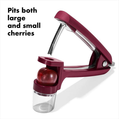 OXO Good Grips Cherry & Olive Pitter - Beet - US 8488