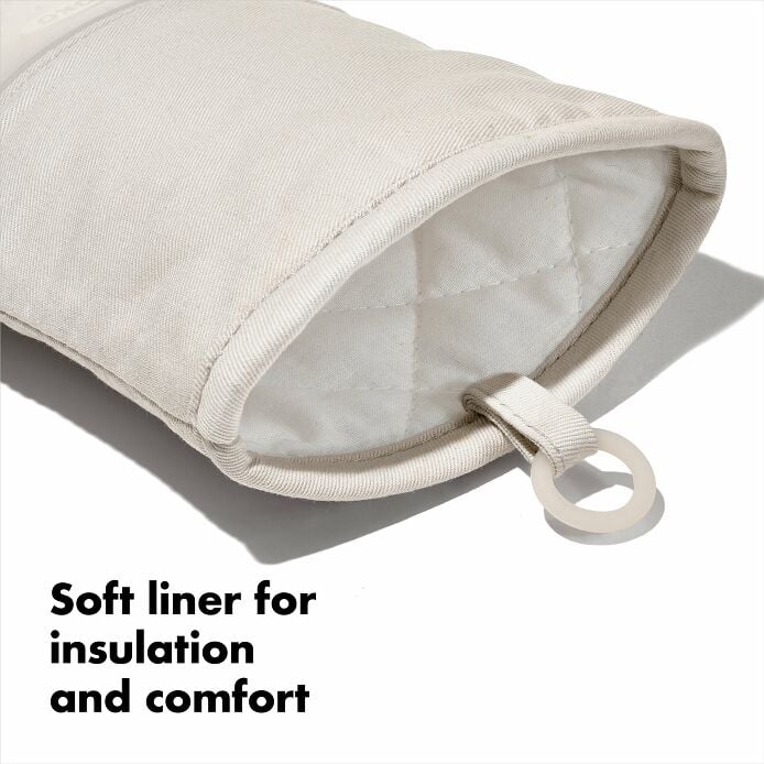 Silicone Oven Mitt - Oat - US 0581