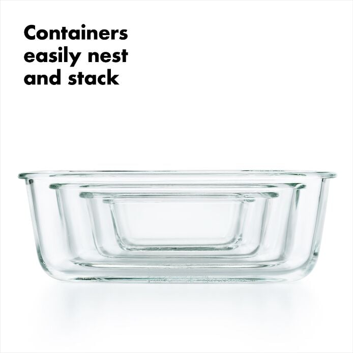 16 Piece Glass Smart Seal Everyday Container Set - US 2462