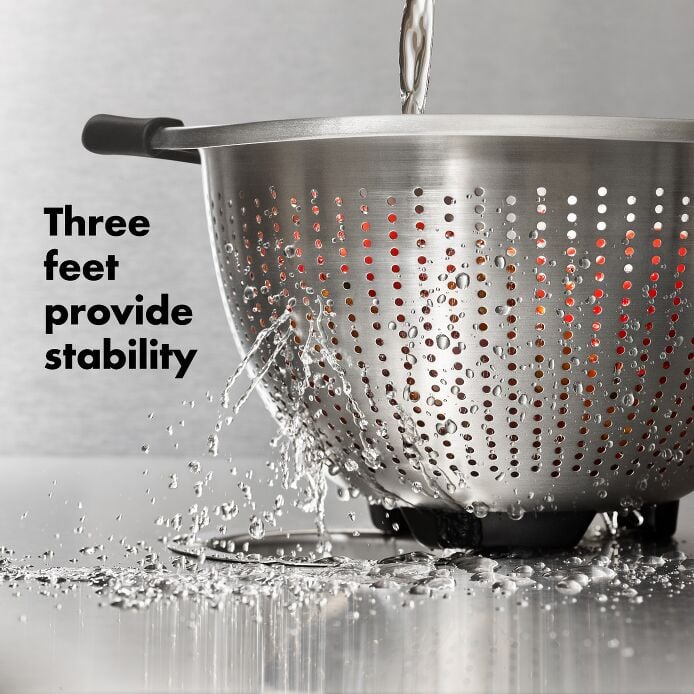 Stainless Steel 3 qt./ 2.8L Colander - US 9212