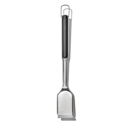 Coiled Grill Brush With Replaceable Head - US 6419
