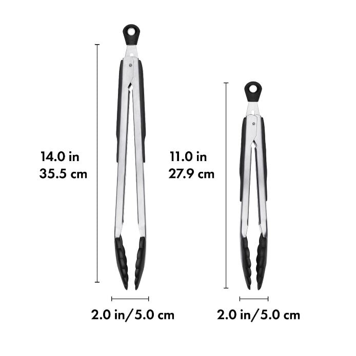 2-Piece Tongs with Nylon Heads Set - US 5080