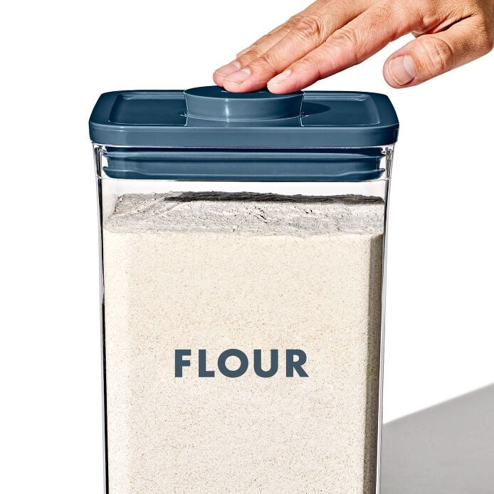 8-Piece Prelabeled Baking POP Container Set – Storm Blue - US 8487