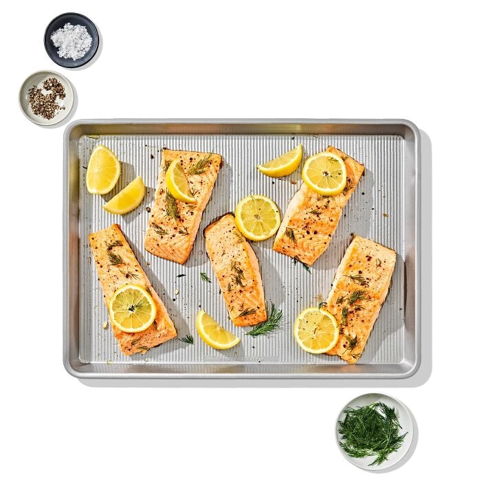 Non-Stick Pro Clear Coated Half Sheet Pan - US 8252