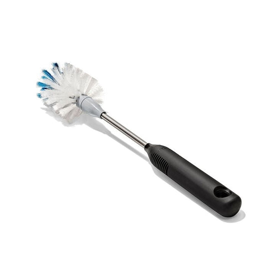 Stainless Steel Bottle Brush with Replaceable Head - US 7774