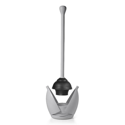 Toilet Plunger and Canister - US 5661