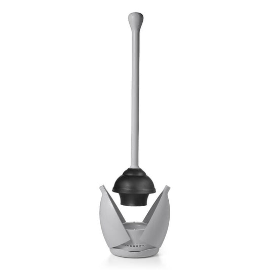 Toilet Plunger and Canister - US 5661