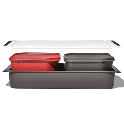 Outdoors Grilling Prep and Carry System - US 9006