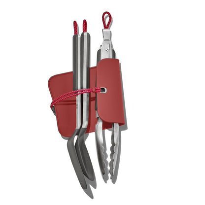 OXO Outdoor 4 -Piece Camp Stove Cooking Set - US 9884
