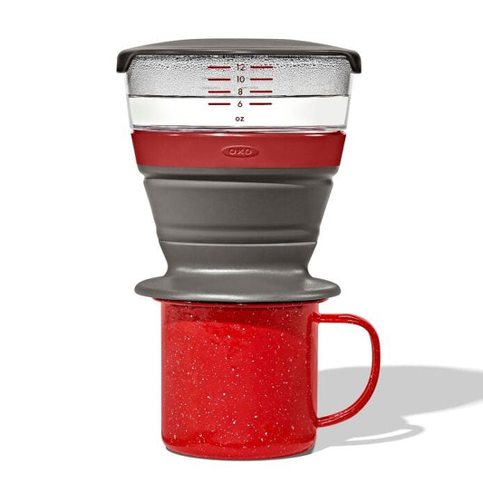 Outdoor Collapsible Pour-Over With Storage Case - US 8009