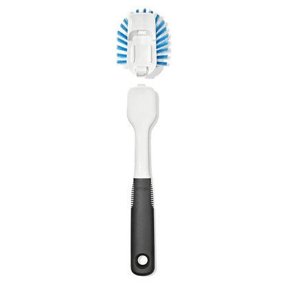 Nylon Bristle Dish Brush with Refills - US 9964