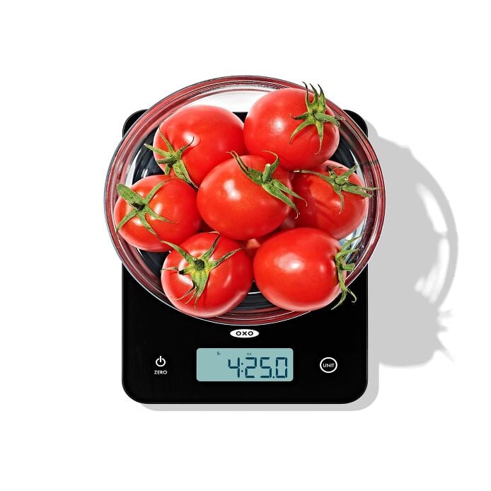 OXO Good Grips 22 lb Everyday Glass Food Scale - US 4249