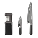 3-Piece Knife & Sharpener Set - US 0127