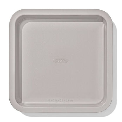 Non-Stick Pro Ceramic Coated Metal Bakeware 9" Square Cake Pan - Biscuit - US 5582