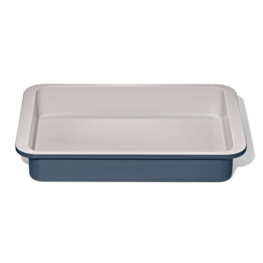 Non-Stick Pro Ceramic Coated Metal Bakeware 9” x 13” Cake Pan – Storm Blue - US 4706