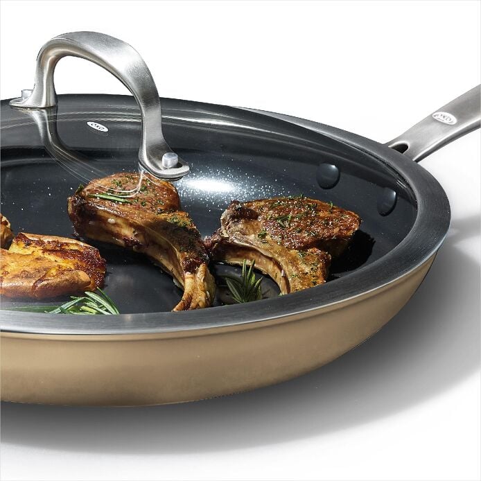 OXO Enhanced Non-Stick 12-Inch Frypan with Lid - US 8138