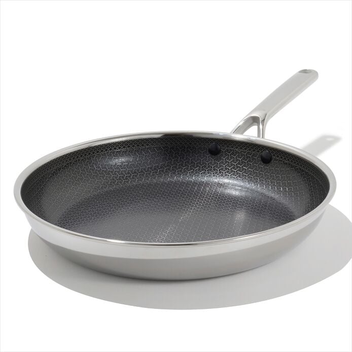 Trident Hybrid Non-Stick Stainless Steel 12 in Fry Pan - US 4583
