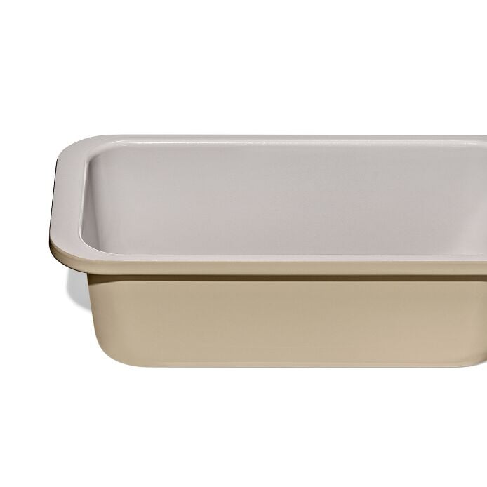 Non-Stick Pro Ceramic Coated Metal Bakeware 1 lb Loaf Pan - Biscuit - US 0024