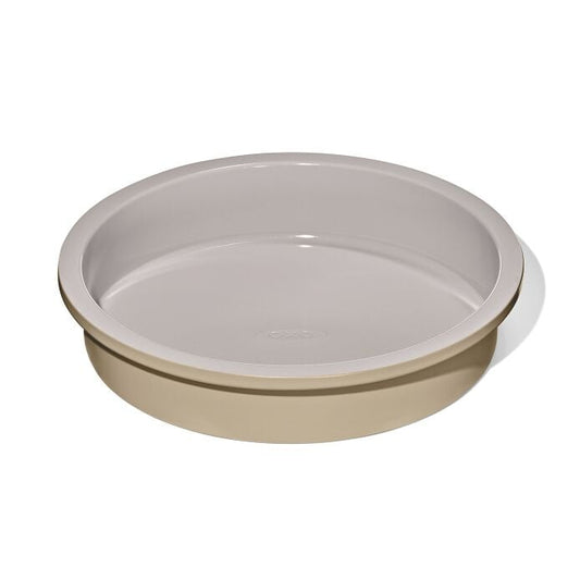 Non-Stick Pro Ceramic Coated Metal Bakeware 9" Round Cake Pan - Biscuit - US 5128