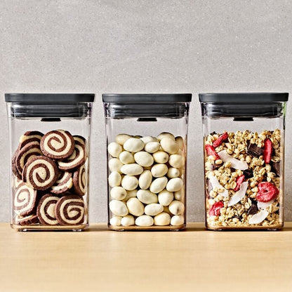 3-Piece POP Container Set - Matte Black - US 1936