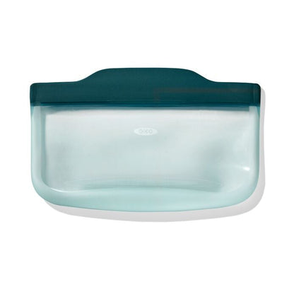 Silicone Reusable Bag - Snack Bag (12 oz) - Lagoon - US 3226
